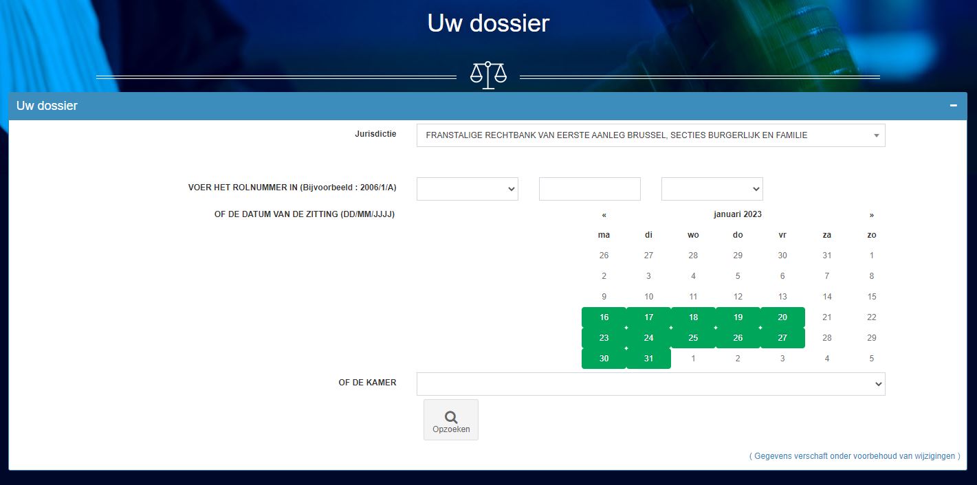 Uw dossier