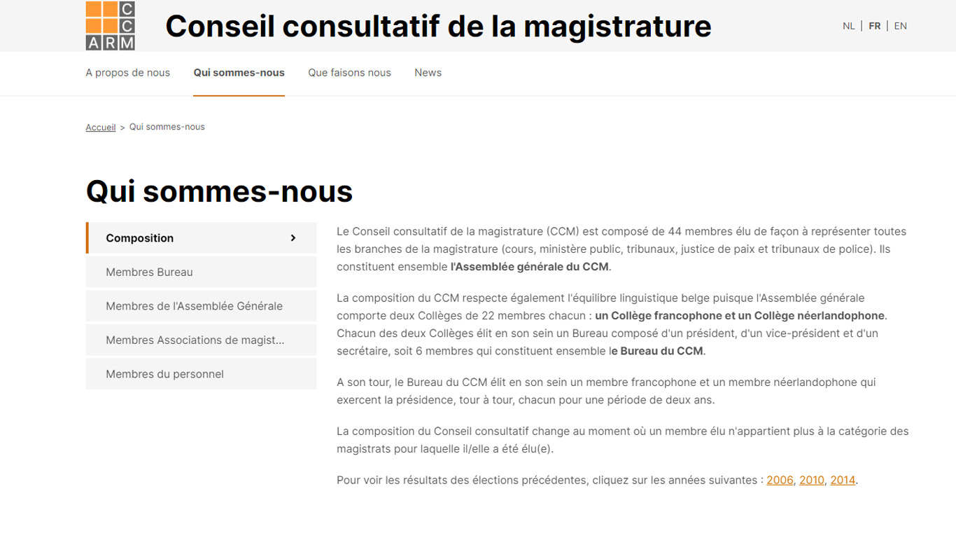 Conseil consultatif de la magistrature