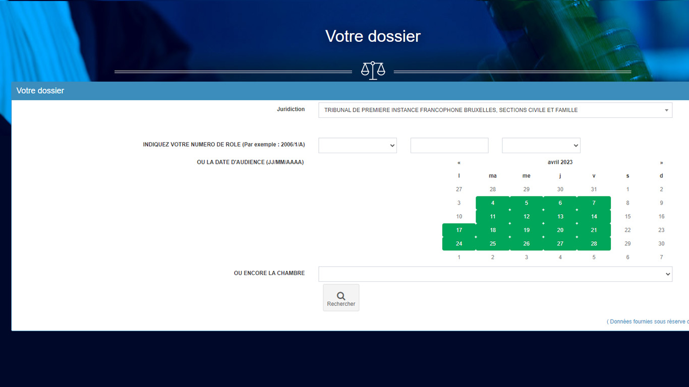 Votre dossier (FR)